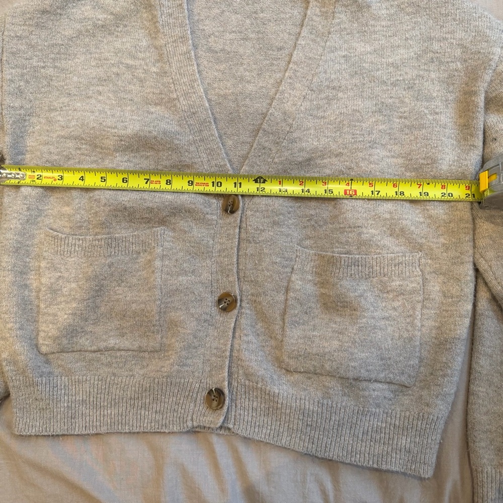 Mod Ref Beige Cardigan Sweater - Picture 6 of 7